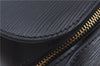 Authentic Louis Vuitton Epi Soufflot Black Hand Bag M52222 LV J7034
