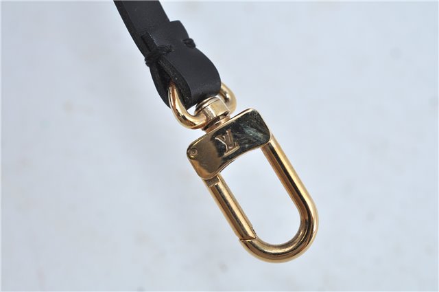 Authentic Louis Vuitton Epi Soufflot Black Hand Bag M52222 LV J7034