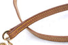 Authentic Louis Vuitton Collar Strap Leather 35.8" Beige LV J7035