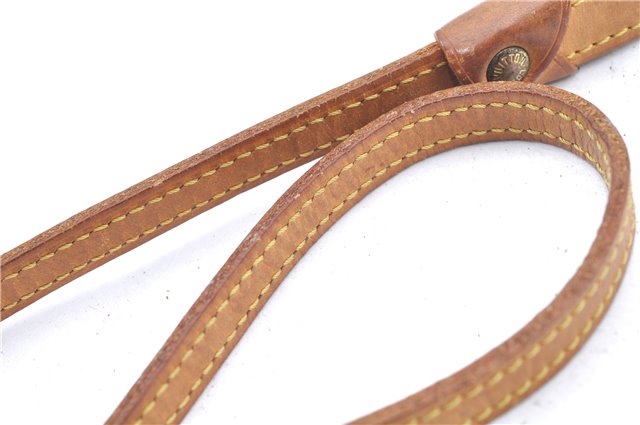 Authentic Louis Vuitton Collar Strap Leather 35.8