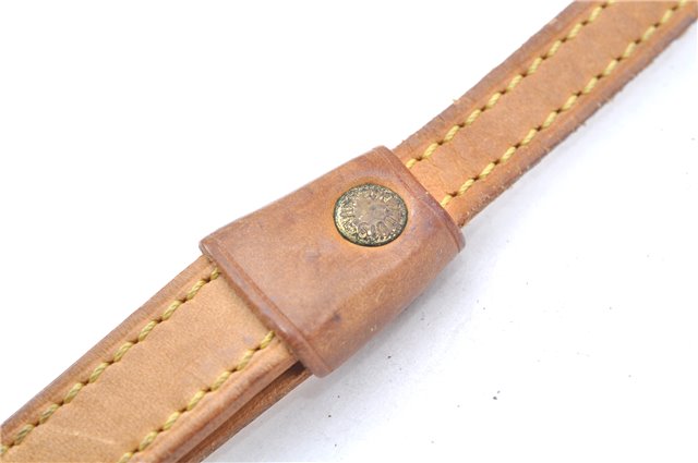 Authentic Louis Vuitton Collar Strap Leather 35.8
