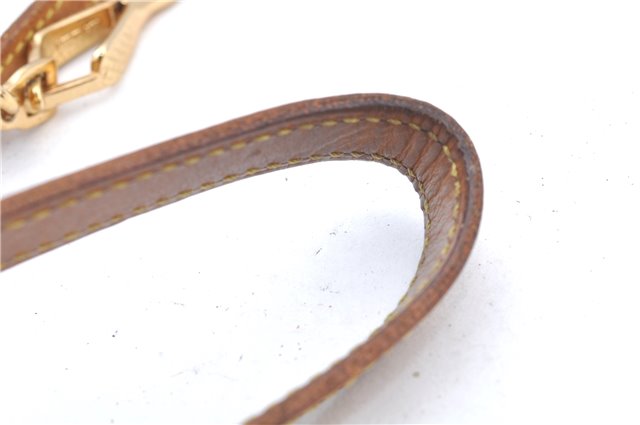Authentic Louis Vuitton Collar Strap Leather 35.8