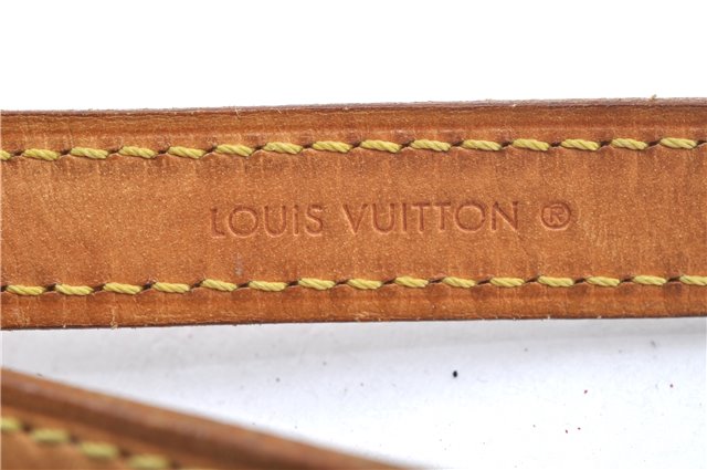 Authentic Louis Vuitton Collar Strap Leather 35.8