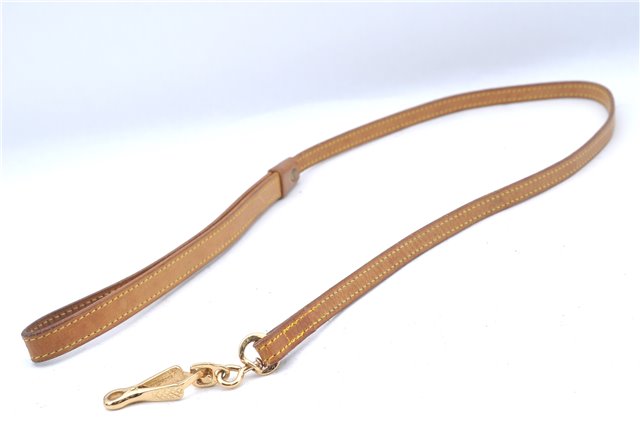 Authentic Louis Vuitton Collar Strap Leather 35.8