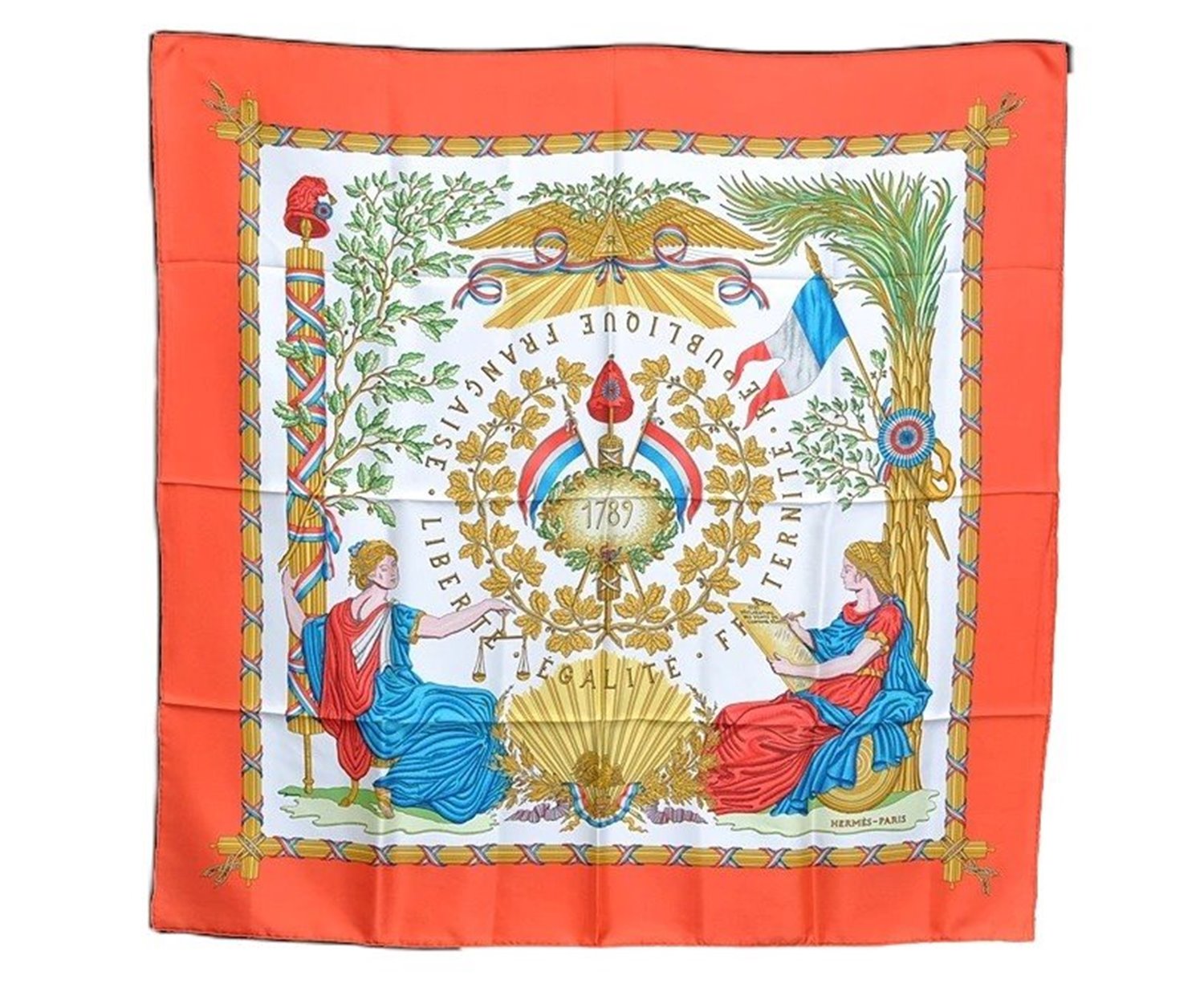 Authentic HERMES Carre 90 Scarf 