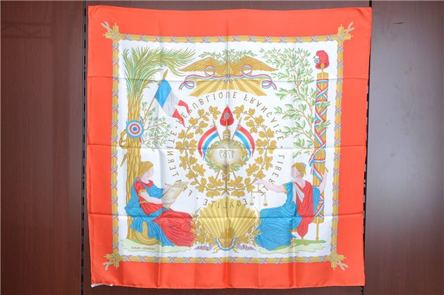 Authentic HERMES Carre 90 Scarf 