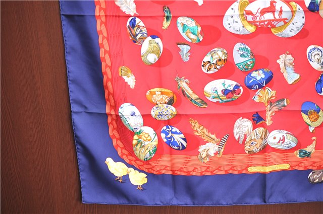 Authentic HERMES Carre 90 Scarf 