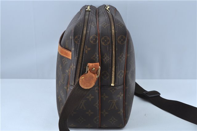 Authentic Louis Vuitton Monogram Reporter GM Shoulder Cross Bag M45252 LV J7044