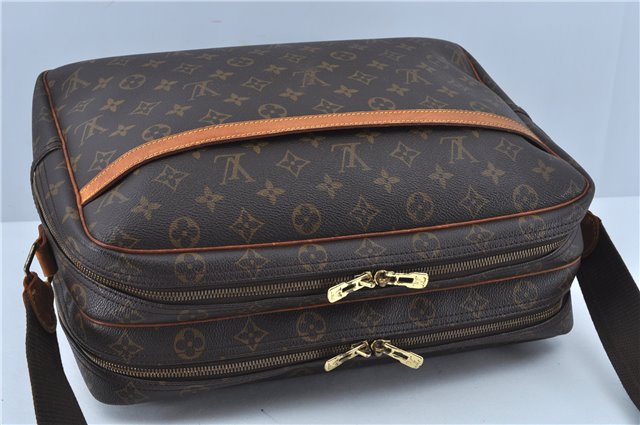 Authentic Louis Vuitton Monogram Reporter GM Shoulder Cross Bag M45252 LV J7044