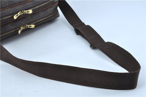 Authentic Louis Vuitton Monogram Reporter GM Shoulder Cross Bag M45252 LV J7044