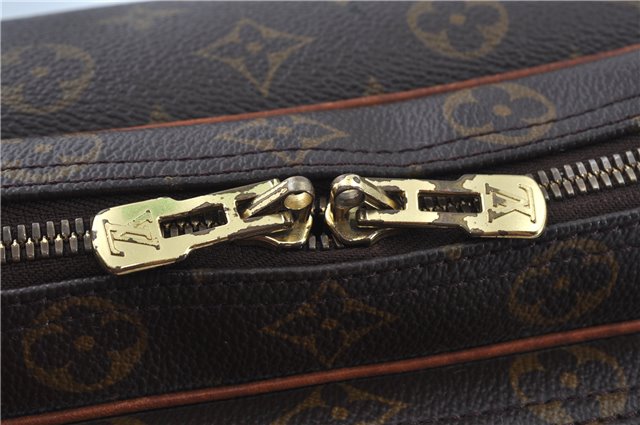 Authentic Louis Vuitton Monogram Reporter GM Shoulder Cross Bag M45252 LV J7044