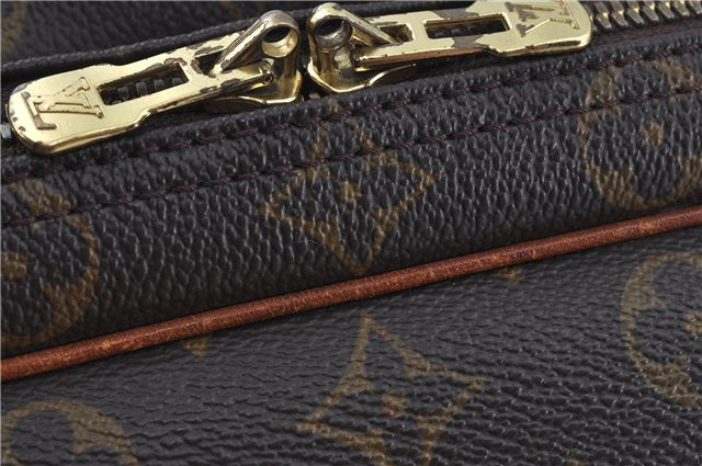 Authentic Louis Vuitton Monogram Reporter GM Shoulder Cross Bag M45252 LV J7044