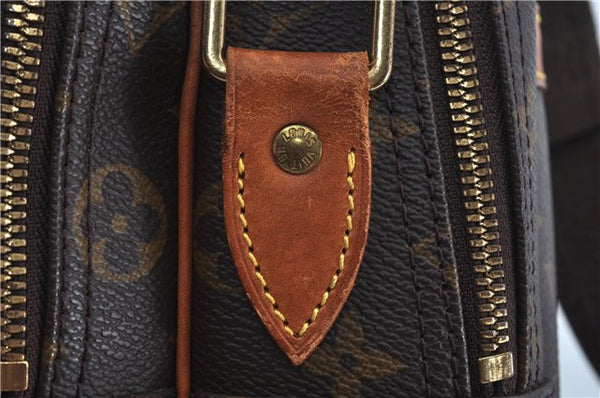 Authentic Louis Vuitton Monogram Reporter GM Shoulder Cross Bag M45252 LV J7044