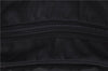 Authentic PRADA Nylon Tessuto Leather Tote Hand Bag Purse Black J7046