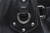 Authentic PRADA Leather Nappa 2Way Shoulder Hand Bag Purse Black J7047