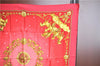 Authentic HERMES Carre 90 Scarf "LOSNVOS" Silk Red J7067