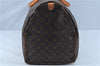 Authentic Louis Vuitton Monogram Keepall 60 Travel Boston Bag M41422 LV J7094