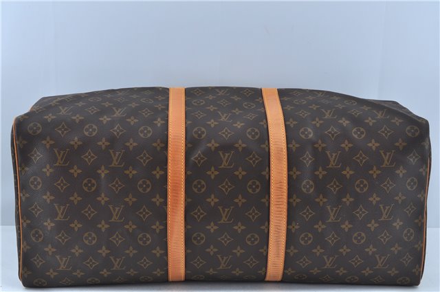 Authentic Louis Vuitton Monogram Keepall 60 Travel Boston Bag M41422 LV J7094