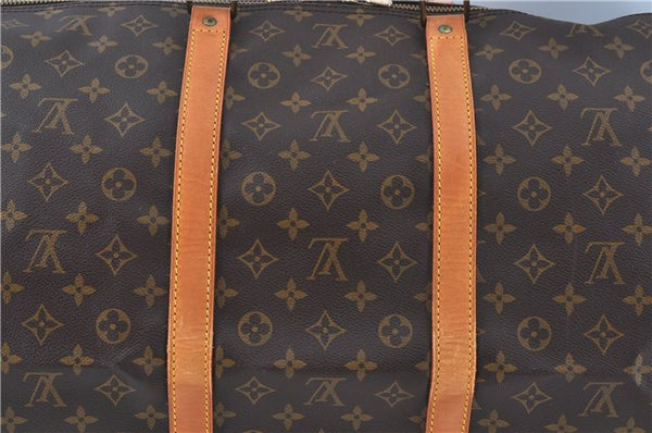 Authentic Louis Vuitton Monogram Keepall 60 Travel Boston Bag M41422 LV J7094