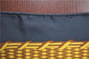 Authentic HERMES Carre 90 Scarf "VOITURES PANIERS" Silk Black Gold J7111