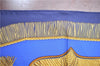 Authentic HERMES Carre 90 Scarf "Poste et Cavalerie" Silk Navy Blue J7113