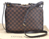 Authentic Louis Vuitton Damier Duomo Shoulder Cross Body Bag N41425 LV J7155