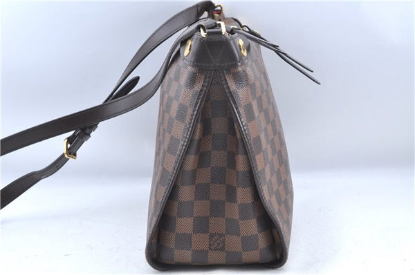 Authentic Louis Vuitton Damier Duomo Shoulder Cross Body Bag N41425 LV J7155