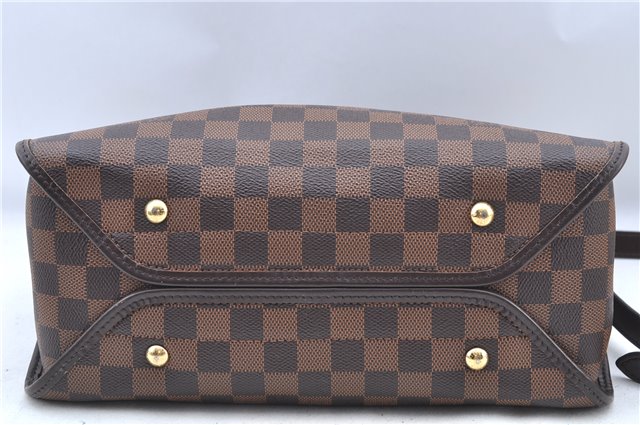 Authentic Louis Vuitton Damier Duomo Shoulder Cross Body Bag N41425 LV J7155