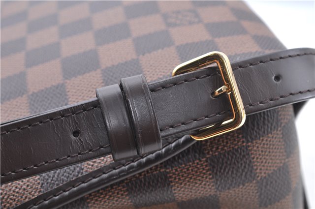 Authentic Louis Vuitton Damier Duomo Shoulder Cross Body Bag N41425 LV J7155