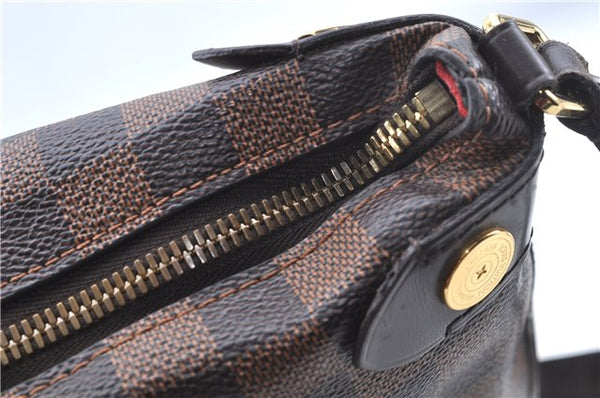 Authentic Louis Vuitton Damier Duomo Shoulder Cross Body Bag N41425 LV J7155