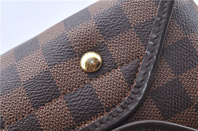 Authentic Louis Vuitton Damier Duomo Shoulder Cross Body Bag N41425 LV J7155