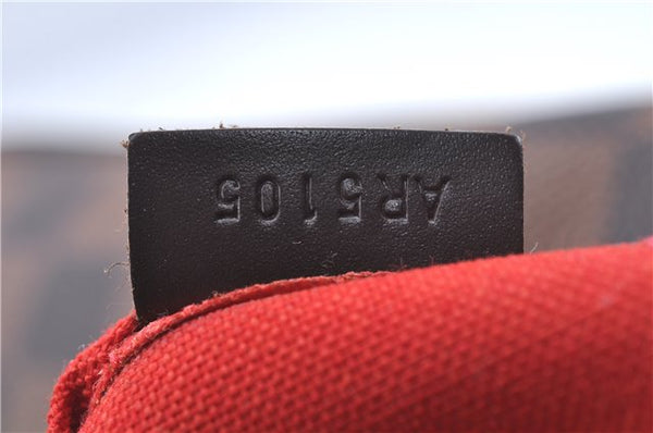 Authentic Louis Vuitton Damier Duomo Shoulder Cross Body Bag N41425 LV J7155