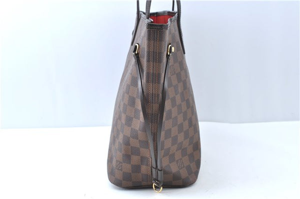 Authentic Louis Vuitton Damier Neverfull GM Shoulder Tote Bag N51106 LV J7158