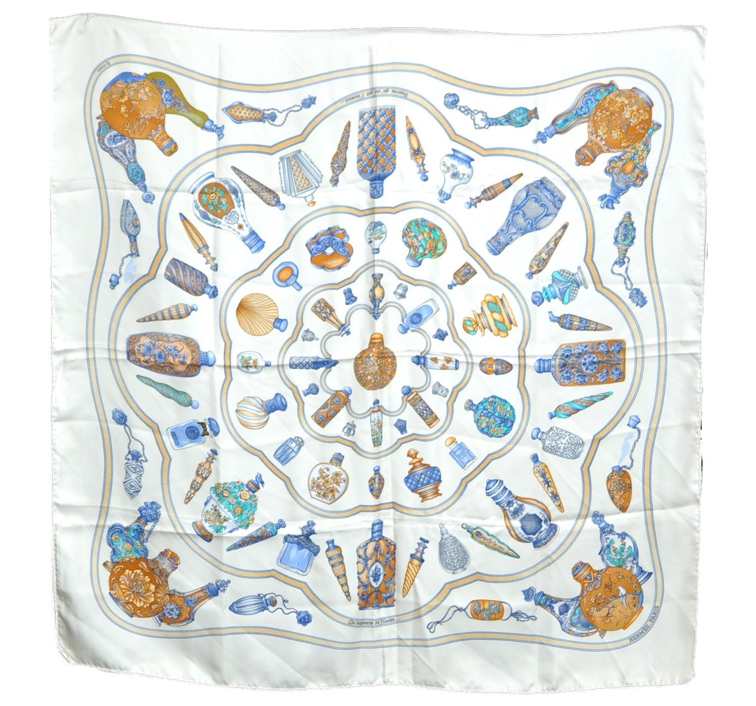 Authentic HERMES Carre 90 Scarf 