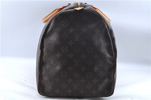 Authentic Louis Vuitton Monogram Keepall 55 Travel Boston Bag M41424 LV J7177