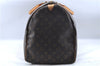 Authentic Louis Vuitton Monogram Keepall 55 Travel Boston Bag M41424 LV J7177