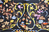 Authentic HERMES Carre 90 Scarf "PIERRES dORIENT et dOCCIDENT" Silk Black J7191