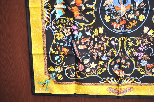 Auth HERMES Carre 90 Scarf 