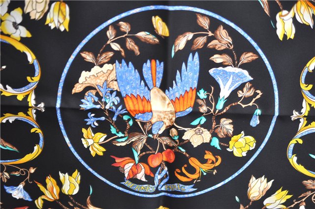 Auth HERMES Carre 90 Scarf 