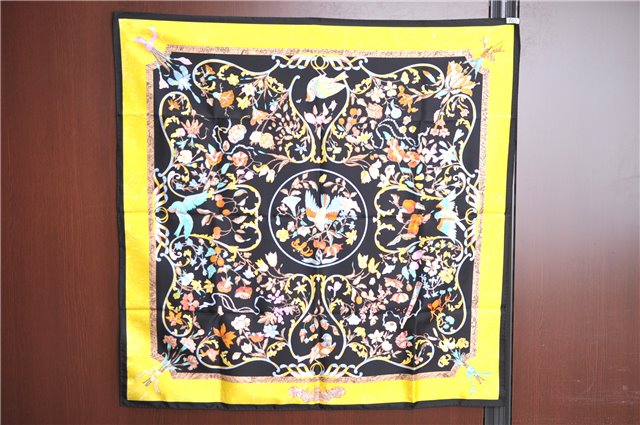 Auth HERMES Carre 90 Scarf 