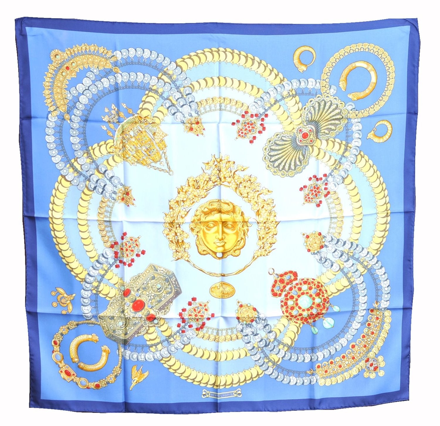 Authentic HERMES Carre 90 Scarf 