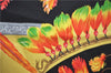 Authentic HERMES Carre 90 Scarf "BRAZIL" Silk Yellow Black J7198