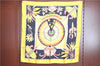 Authentic HERMES Carre 90 Scarf "BRAZIL" Silk Yellow Black J7198