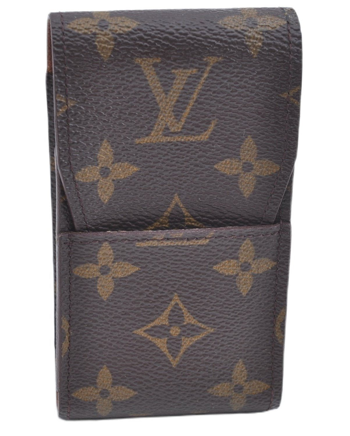 Authentic Louis Vuitton Monogram Etui Cigarette Case M63024 LV J7213