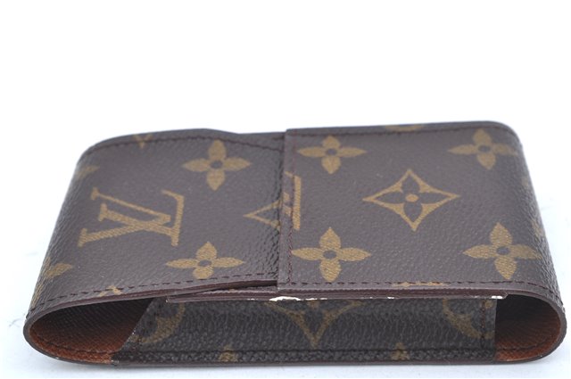 Authentic Louis Vuitton Monogram Etui Cigarette Case M63024 LV J7213