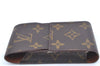 Authentic Louis Vuitton Monogram Etui Cigarette Case M63024 LV J7213