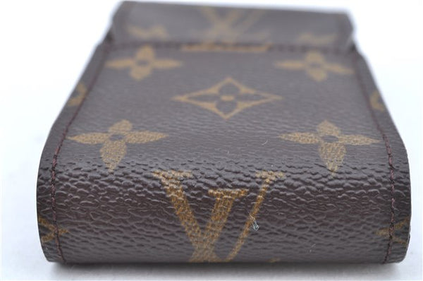 Authentic Louis Vuitton Monogram Etui Cigarette Case M63024 LV J7213