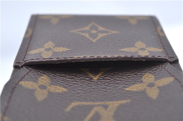 Authentic Louis Vuitton Monogram Etui Cigarette Case M63024 LV J7213