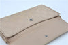 Authentic GUCCI Long Wallet Purse GG Canvas Leather 74210 Beige J7217