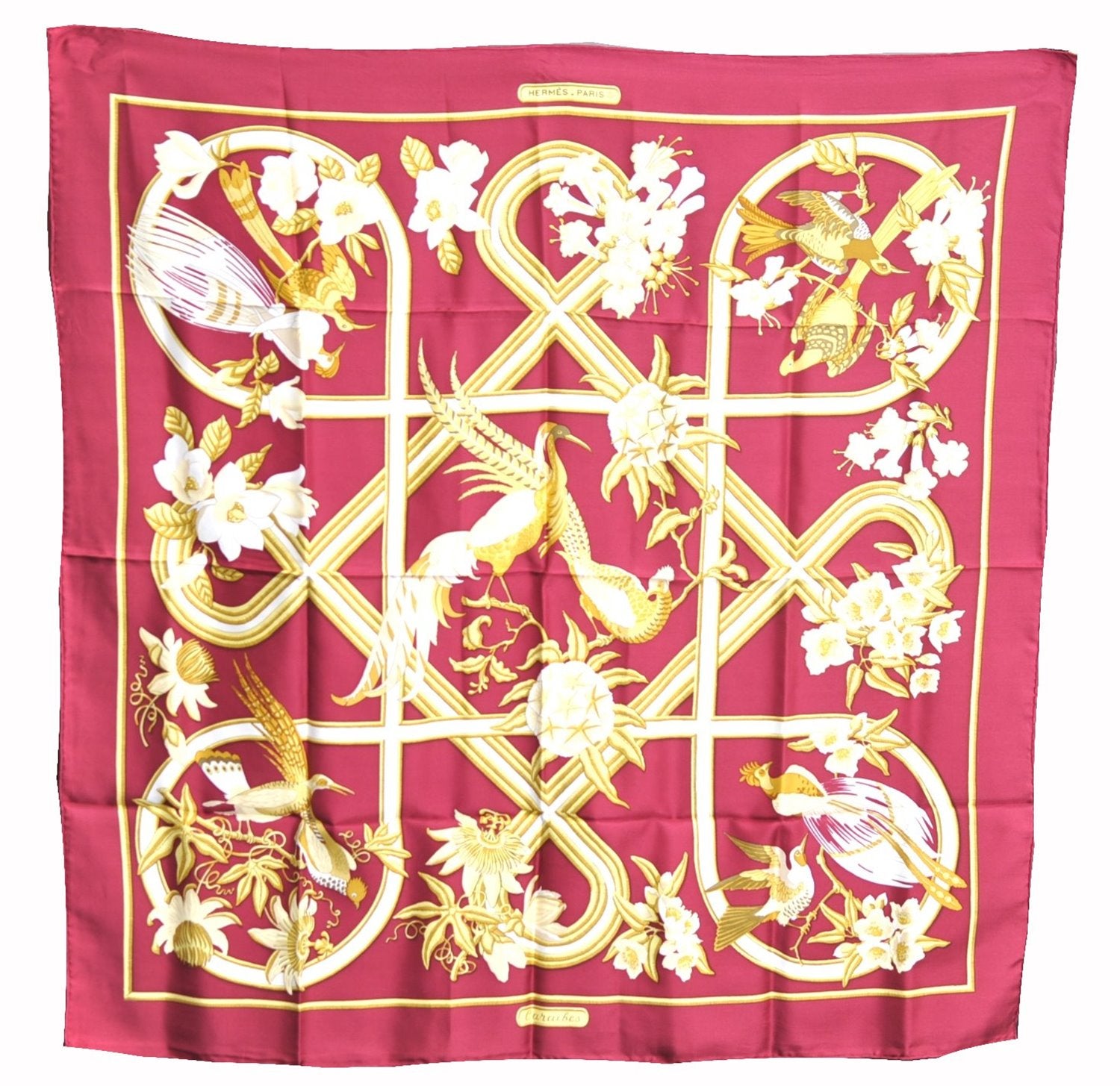 Authentic HERMES Carre 90 Scarf 